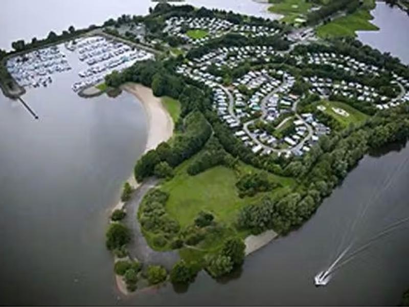 Camping de Spaanjerd in Ophoven, Belgie