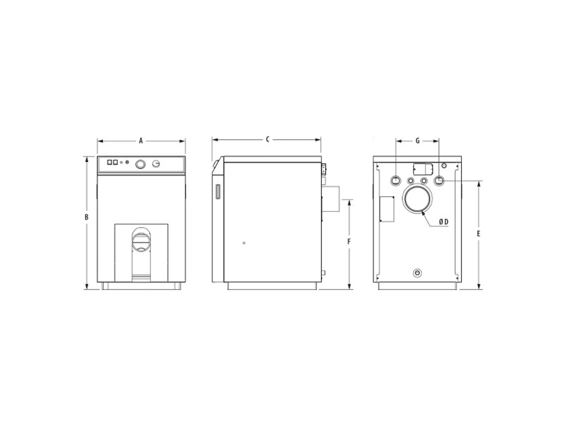 Inoxcon ACV Compact N (mini - eco) verwarmingsketel