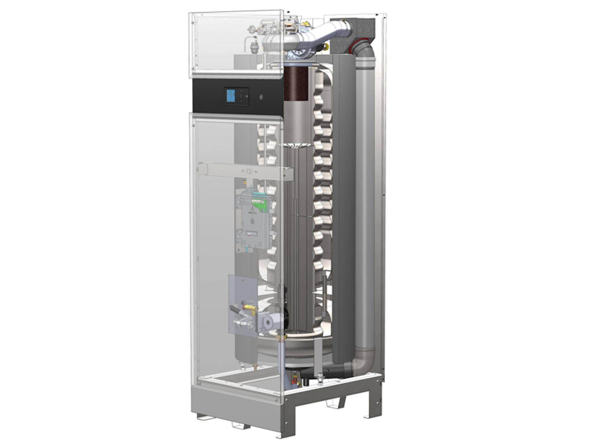 Inoxcon - ACV HeatMaster TC Evo gas boiler - cross-section
